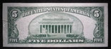 5 долларов США 1928 D United States Note  508A 076, фото №3