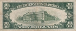 10 долларов США  1934 A SILVER CERTIFICATE XF-EF 611A 078, фото №3