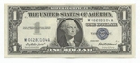 1 доллар США 1957 Silver Certificate  3104A (101), фото №2