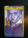 Телефонная карта Rubbel-Spass (12 DM,Германия), фото №2