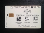 Телефонная карта "Одеколон 4711." (12 DM,Германия), фото №3