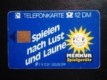 Телефонная карта Merkur (12 DM,Германия), фото №3