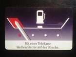 Телефонная карта "Заправочная станция"  (12 DM,Германия), фото №2