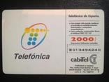 Телефонная карта "Espana 1995" (2000 РТА,Испания), фото №3