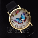 Красивий годинник з метеликом, фото №4