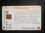 Телефонная карта Deutsche Bahn (12 DM,Германия), фото №3
