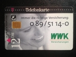 Телефонная карта WWK (12 DM,Германия), фото №3