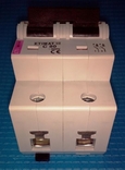 Автоматический двухполюсный выключатель ETIMAT 10 C80, фото №5