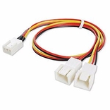 Кабель 3-pin Y Fan Cable Splitter для подк 2 0012, numer zdjęcia 5