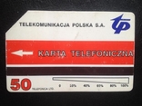 Телефонная карта "TP - Золотой спонсор" (Польша), фото №3