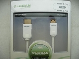 Кабель Logan HDMI A plug - miniHDMI (C plug), фото №3