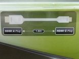 Кабель Logan HDMI A plug - miniHDMI (C plug), фото №5
