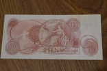 England Великобритания Англия - 10 Shillings 1966 aUNC, фото №3