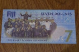 Fiji Фиджи- 7 Dollars 2017 UNC comm., фото №3