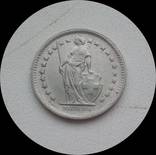 Швейцария 1/2 франка 1968 г., фото №3
