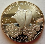 Республика Конч, 1 доллар 2006 (тираж=100 экз!), фото №2