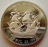 Республика Конч, 1 доллар 2006 (тираж=100 экз!), фото №3