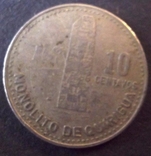 10 центавос1983 року. Гватемала, photo number 2