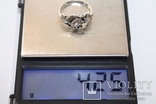 Великолепное серебряное кольцо, серебро 925, фото №8