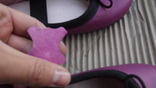 Балетки фиолетовые кожаная стелька Mini B 38 размер, фото №11