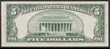 5 долларов США 1950 C Boston Federal Reserve A ....8035 B (121), фото №3