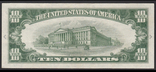 10 долларов США 1950  Philadelphia Federal Reserve, XF+ C ....9786 A (123), фото №3