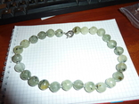 Ожерелье из натуральных моховых агатов, фото №3