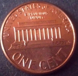 1 цент США 2005, фото №3