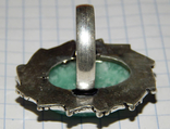 Амазонит ажурное кольцо с амазонитом, фото №5
