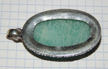Амазонит овальный кулон с амазонитом, фото №5