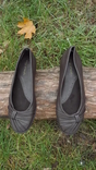 Туфли женские на низком ходу коричневые Easy Street 39-40 размер, фото №8