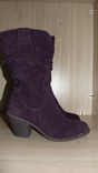 Сапоги, ботинки Tulipano деми женские фиолетовые 38 размер, фото №3