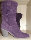 Сапоги, ботинки Tulipano деми женские фиолетовые 38 размер, фото №6