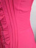 Блузка рубашка батник кофта для офиса женская розовая нарядная р 42 S, фото №4