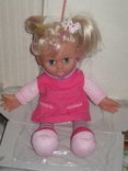 Мягкая куколка 29 см, фото №2