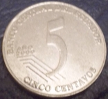 5 центавос 2000 року Еквадор (мілленіум), фото №3