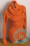 Тёплый свитер с хомутом Размер M/L, фото №5