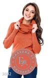 Тёплый свитер с хомутом Размер M/L, фото №2