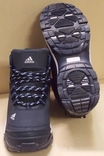0111 Зимние кроссовки на меху Adidas, Экокожа , цвет т. синий , 46 размер 30 см стелька, фото №3