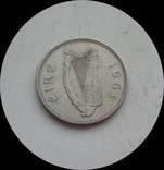 Ирландия 1 шиллинг 1963 г., фото №3