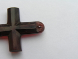 Старинный крест (рубиновый цвет), фото №7