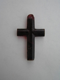 Старинный крест (рубиновый цвет), фото №17