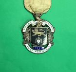 Награда масонов STEWARD. Серебро. RMIG 1921 г., фото №2