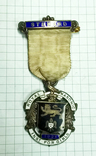 Награда масонов STEWARD. Серебро. RMIG 1921 г., фото №3