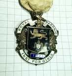 Награда масонов STEWARD. Серебро. RMIG 1921 г., фото №4