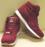 0109 buty do Biegania Reebok na futra, kolor-Bordo, materiał-pozew.zamsz rozmiar 41 Wkładka 27 cm, numer zdjęcia 2