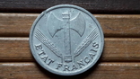 309. 1 франк 1942 Франция, фото №5