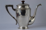  Антикварный серебряный чайник,серебро 875 пробы, фото №3