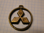 Знак Мицубиси бронза, фото №3