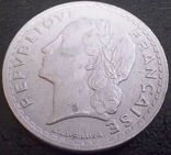 5 франків 1947 року Франція ((9 -відкрита), фото №3